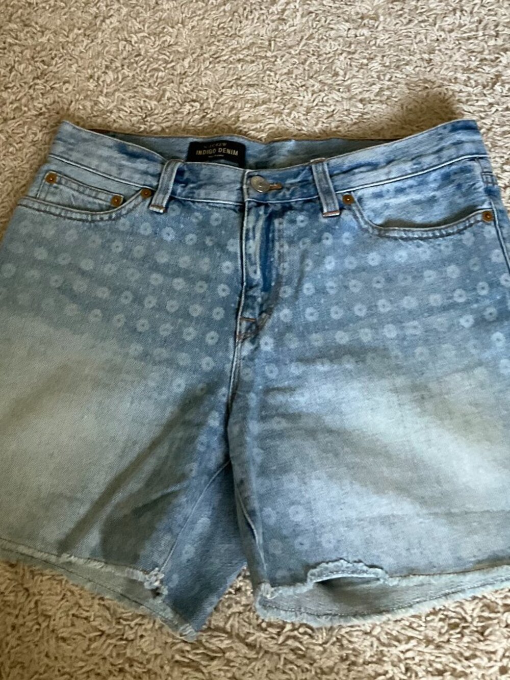 J.Crew Demin Shorts in Floral Print. Size: 27.